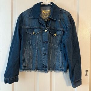 Michael Kors Blue Jean Jacket Classic Denim Style